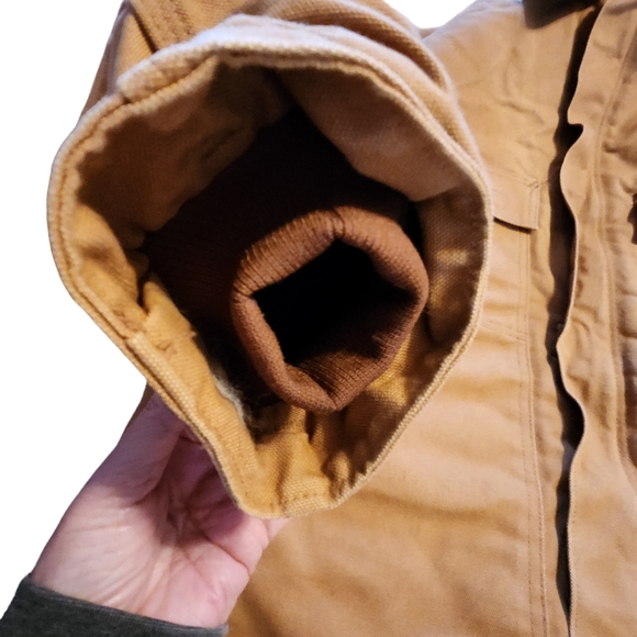 🤩Carhartt Men's Duck Heavy-duty Quilt Lined Insulated Jacket Size 3XL F - Picture 8 of 9